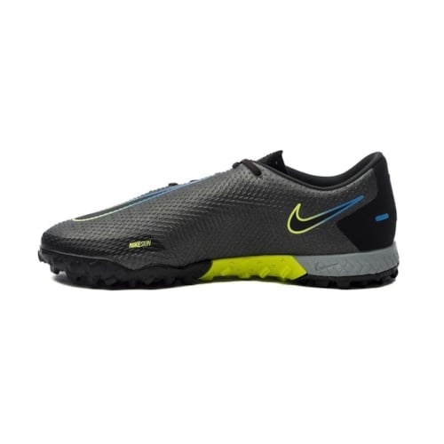 Nike Phantom GT Pro TF Black x Prism - Black/Cyber Yellow/Lite Photo Blue