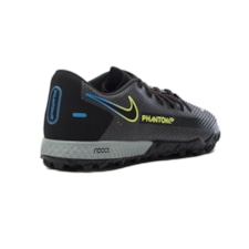 Nike Phantom GT Pro TF Black x Prism - Black/Cyber Yellow/Lite Photo Blue