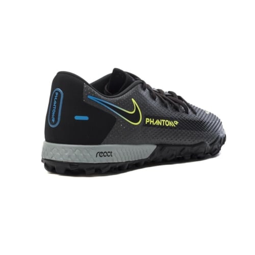 Nike Phantom GT Pro TF Black x Prism - Black/Cyber Yellow/Lite Photo Blue