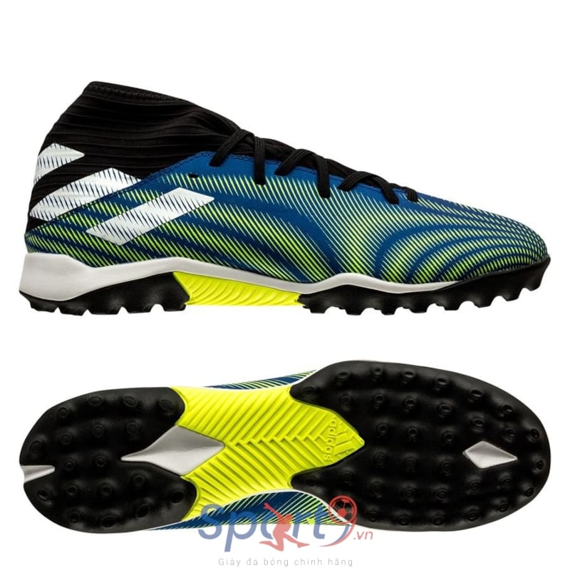 Adidas Nemeziz .3 TF Superlative - Xanh Dương/Vàng/Đen - FW7407