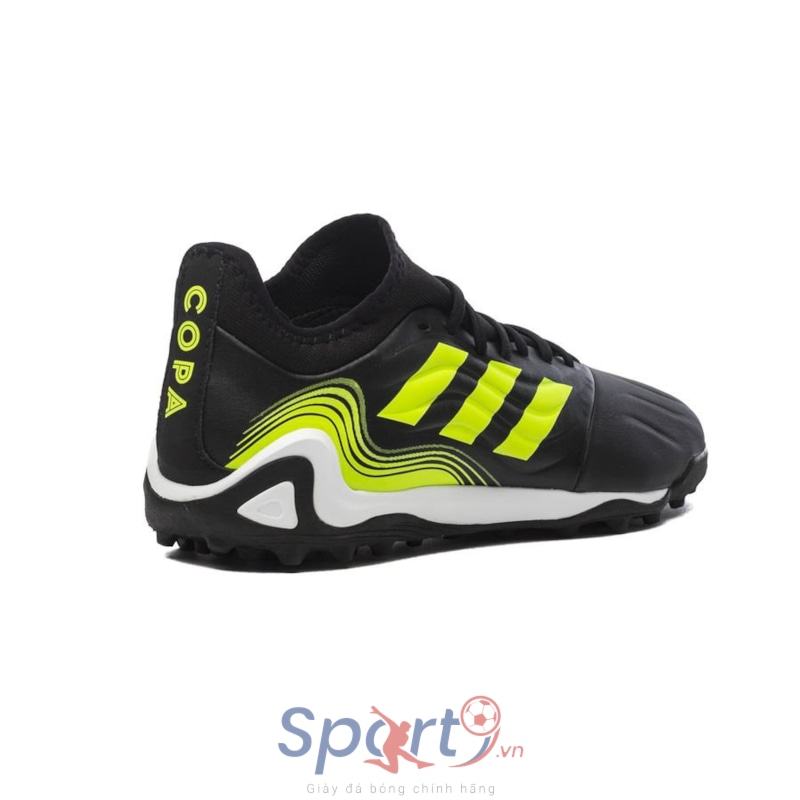 Adidas Copa Sense .3 TF Superlative - Đen/Xanh Lá - FW6529