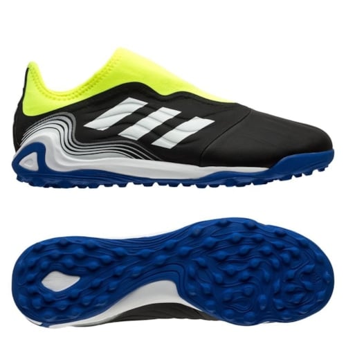 adidas Copa Sense .3 Laceless TF Superlative - Core Black/Footwear White/Solar Yellow