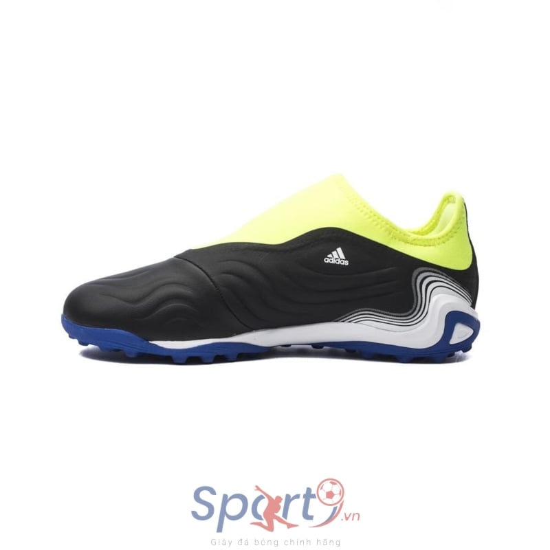 adidas Copa Sense .3 Laceless TF Superlative - Core Black/Footwear White/Solar Yellow