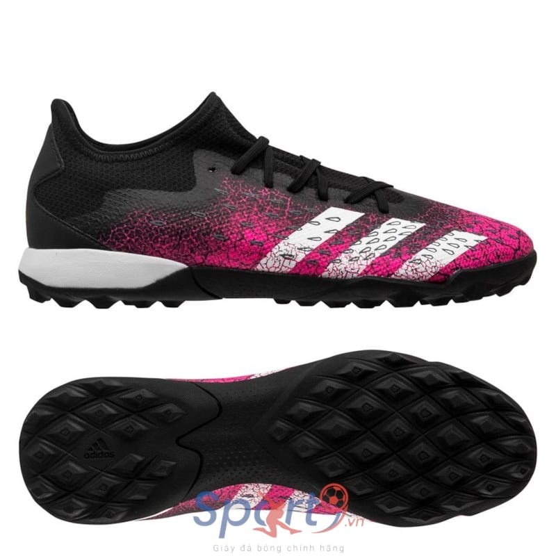 adidas Predator Freak .3 Low TF Superspectral - Màu Đen/Trắng/Hồng