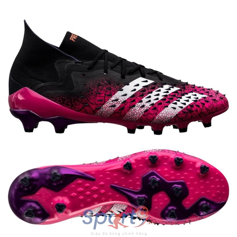 adidas Predator Freak .1 AG Superspectral - Core Black/Footwear White/Shock Pink