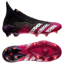 adidas Predator Freak + FG/AG Superspectral - Core Black/Footwear White/Shock Pink