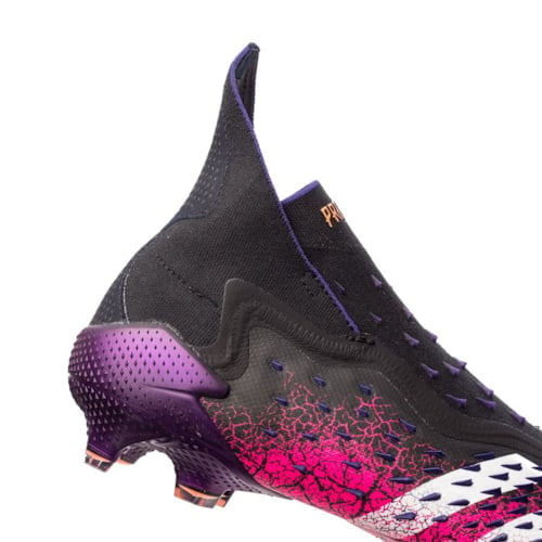 adidas Predator Freak + FG/AG Superspectral - Core Black/Footwear White/Shock Pink