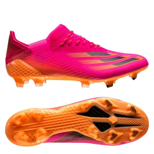 adidas X Ghosted .1 FG/AG Superspectral - Shock Pink/Core Black/Screaming Orange