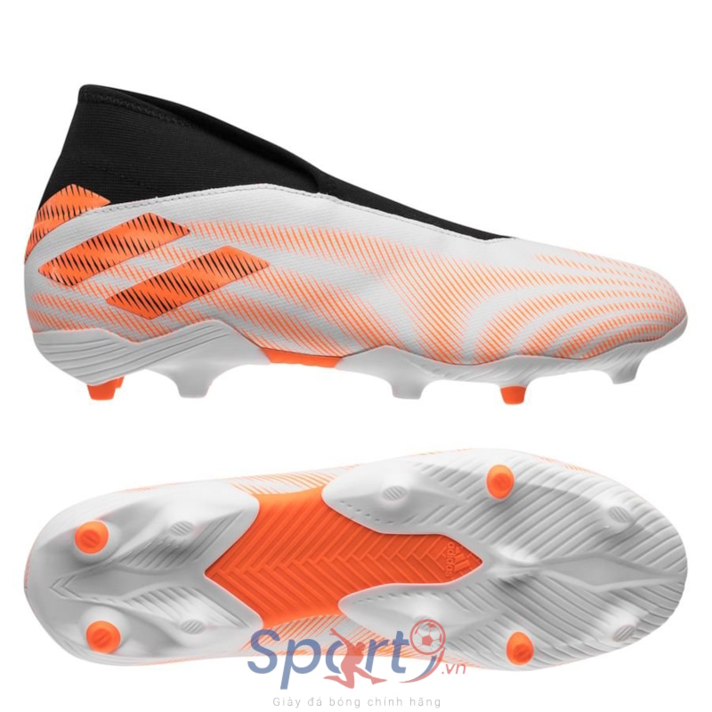 adidas Nemeziz .3 FG/AG Laceless Superspectral - Footwear White/Screaming Orange/Core Black