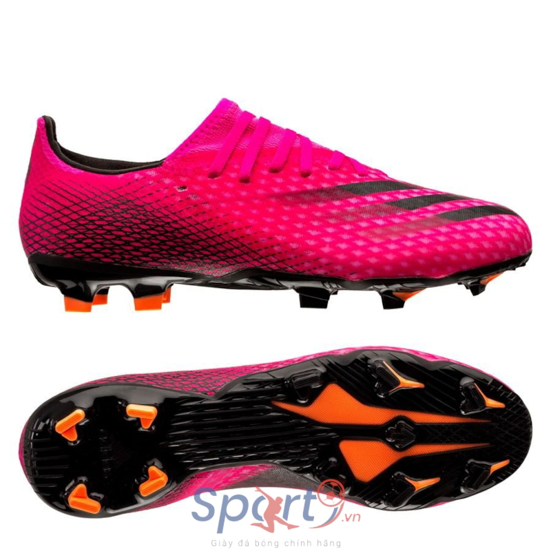 adidas X Ghosted .3 FG/AG Superspectral - Shock Pink/Core Black/Screaming Orange
