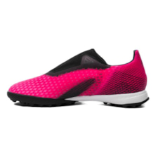 adidas X Ghosted .3 Laceless TF Superspectral - Shock Pink/Core Black/Screaming Orange