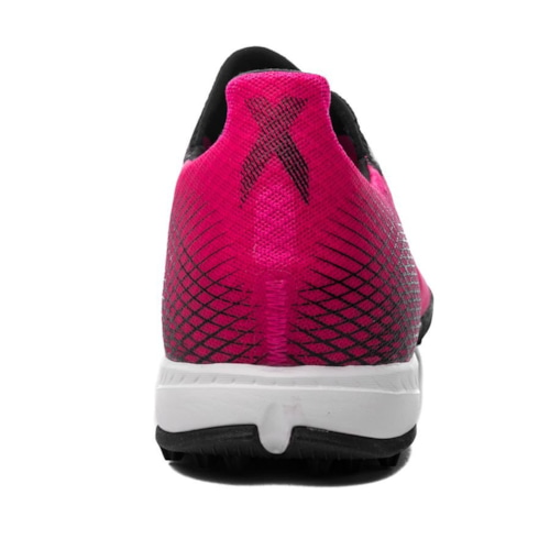 adidas X Ghosted .3 Laceless TF Superspectral - Shock Pink/Core Black/Screaming Orange