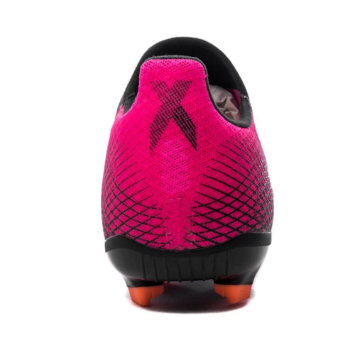 adidas X Ghosted .3 Laceless FG/AG Superspectral - Shock Pink/Core Black/Screaming Orange