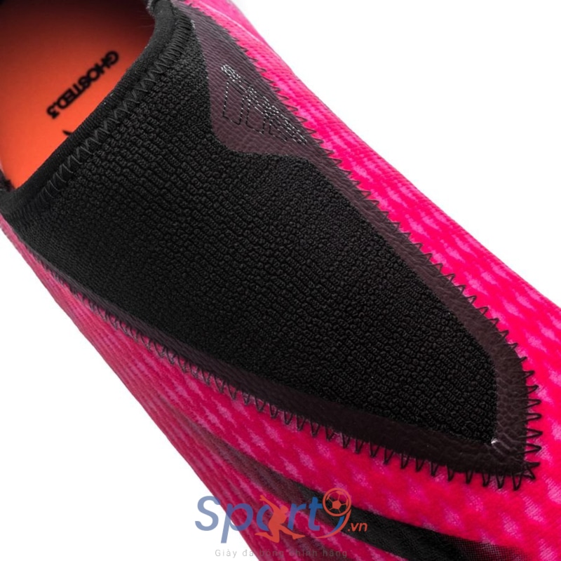 adidas X Ghosted .3 Laceless FG/AG Superspectral - Shock Pink/Core Black/Screaming Orange