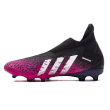 adidas Predator Freak .3 Laceless FG/AG Superspectral - Core Black/Footwear White/Shock Pink