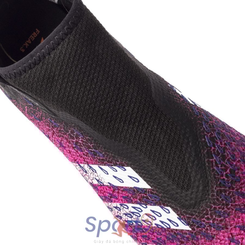 adidas Predator Freak .3 Laceless FG/AG Superspectral - Core Black/Footwear White/Shock Pink