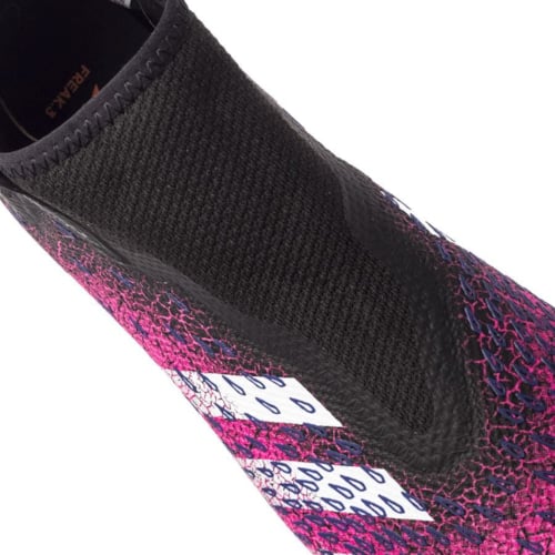 adidas Predator Freak .3 Laceless FG/AG Superspectral - Core Black/Footwear White/Shock Pink