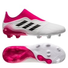 adidas Copa Sense .3 Laceless FG/AG Superspectral - Footwear White/Shock Pink
