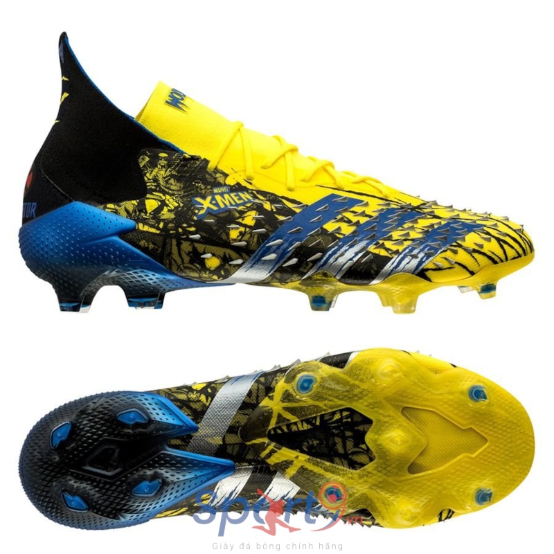 adidas Predator Freak .1 FG/AG X-Men Wolverine - Bright Yellow/Blue/Core Black LIMITED EDITION