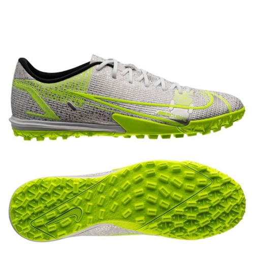 Nike Mercurial Vapor 14 Academy TF Silver Safari - Màu Bạc/Xanh Lá