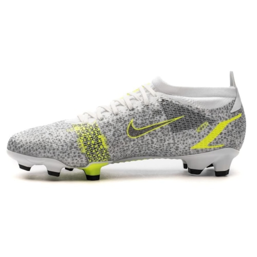 Nike Mercurial Vapor 14 Pro FG Silver Safari - White/Black/Metallic Silver/Volt