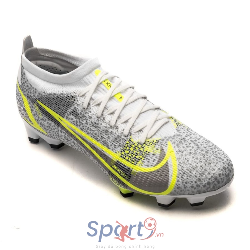 Nike Mercurial Vapor 14 Pro FG Silver Safari - White/Black/Metallic Silver/Volt