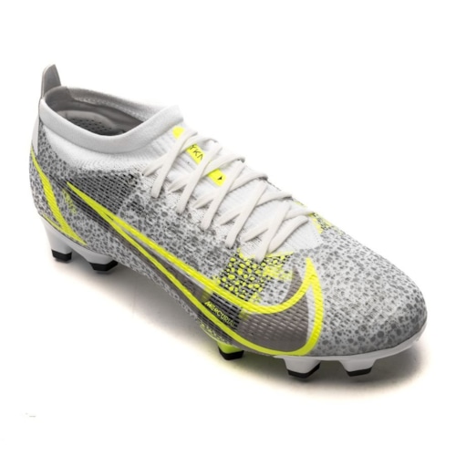 Nike Mercurial Vapor 14 Pro FG Silver Safari - White/Black/Metallic Silver/Volt