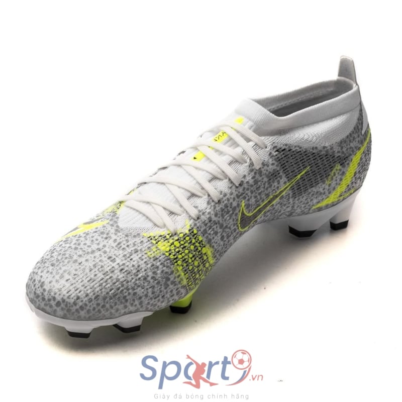 Nike Mercurial Vapor 14 Pro FG Silver Safari - White/Black/Metallic Silver/Volt
