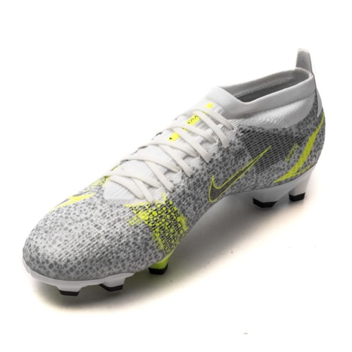 Nike Mercurial Vapor 14 Pro FG Silver Safari - White/Black/Metallic Silver/Volt