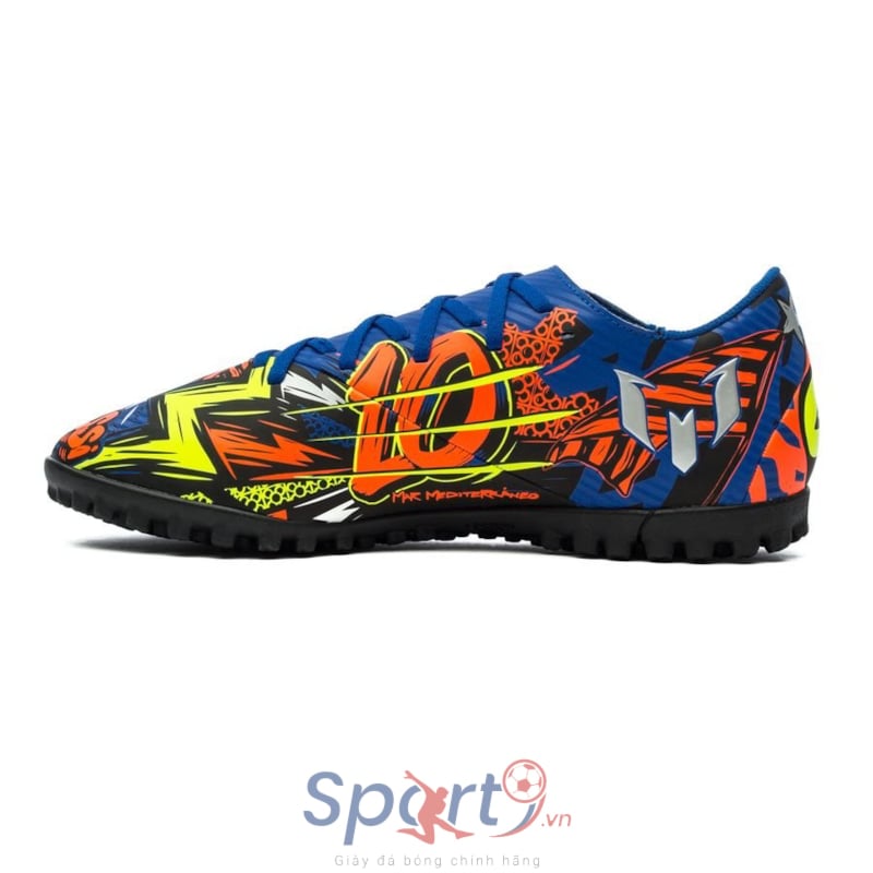 adidas Nemeziz Messi 19.4 TF The Journey - Team Royal Blue/Silver Metallic/Solar Yellow