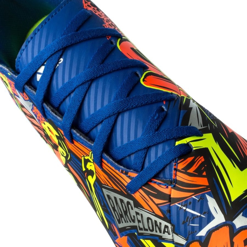 adidas Nemeziz Messi 19.4 TF The Journey - Team Royal Blue/Silver Metallic/Solar Yellow