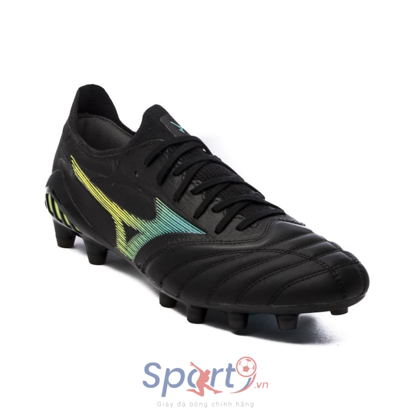 Mizuno Morelia Neo III Elite FG Cyber - Black/Blue Atoll