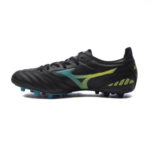 Mizuno Morelia Neo III Pro AG - Black/Blue Atoll