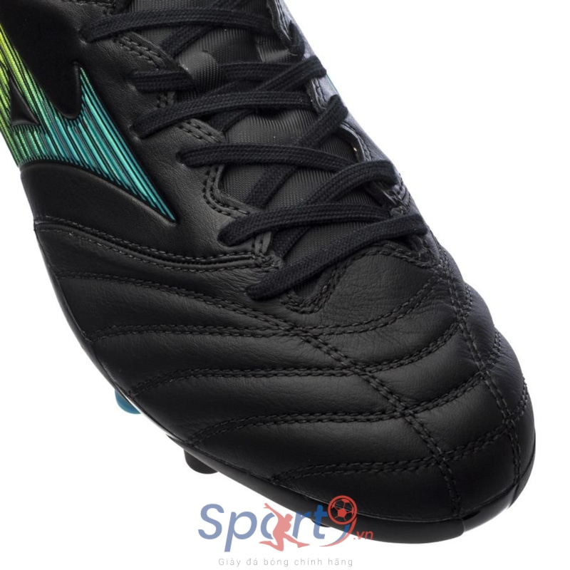 Mizuno Morelia Neo III Pro AG - Black/Blue Atoll
