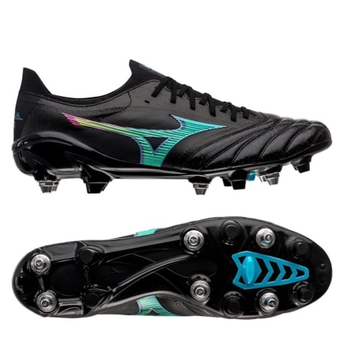 Mizuno Morelia Neo III Made in Japan SG Cyber - Black/Blue Atoll