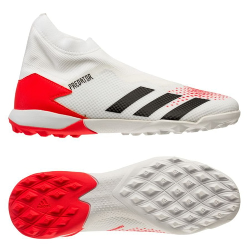 adidas Predator 20.3 Laceless TF Uniforia - Footwear White/Core Black/Pop