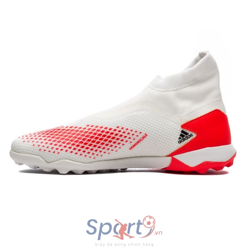 adidas Predator 20.3 Laceless TF Uniforia - Footwear White/Core Black/Pop