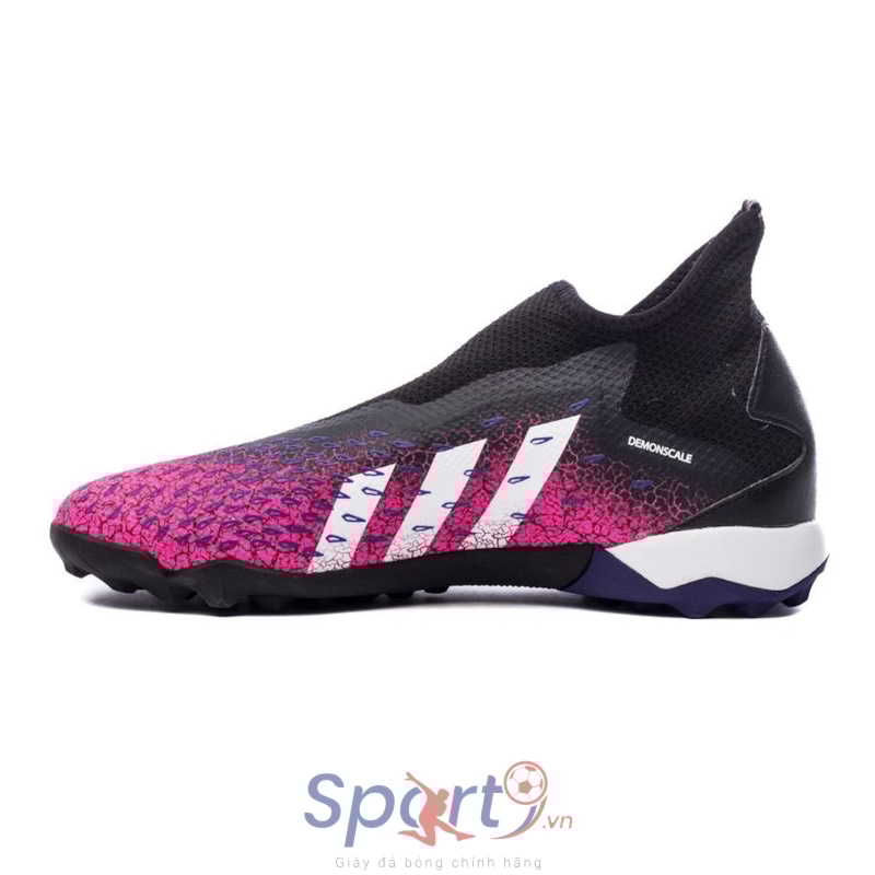 adidas Predator Freak .3 Laceless TF Superspectral - Core Black/Footwear White/Shock Pink