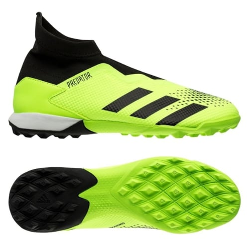 adidas Predator 20.3 Laceless TF Precision To Blur - Signal Green/Core Black/Footwear White