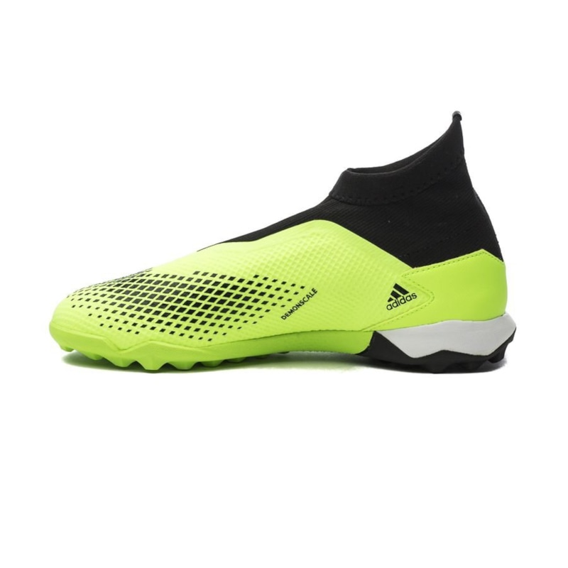 adidas Predator 20.3 Laceless TF Precision To Blur - Signal Green/Core Black/Footwear White