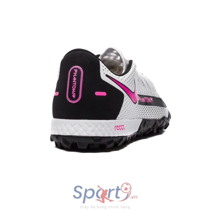 Nike Phantom GT React Pro TF Daybreak - White/Pink Blast/Black