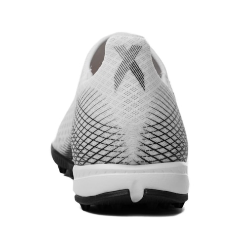 adidas X Ghosted .3 Laceless TF Inflight - Footwear White/Core Black/Silver Metallic