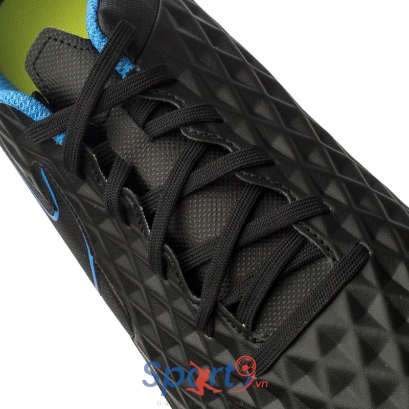 Nike Tiempo Legend 8 Club TF Black x Prism - Black/Lite Photo Blue/Cyber Yellow