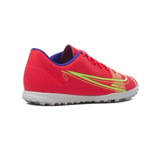 Nike Mercurial Vapor 14 Club TF Spectrum - Bright Crimson/Metallic Silver
