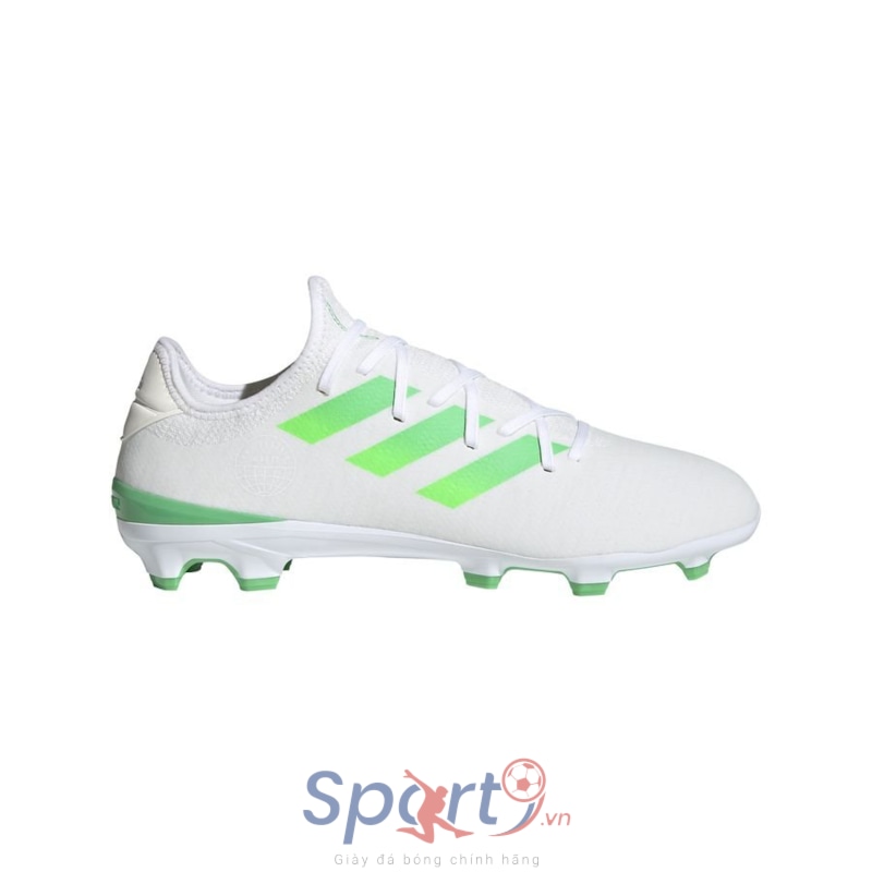 adidas GAMEMODE FG/AG SUSTAINMODE - Footwear White/Semi Screaming Green/Core White PRE-ORDER