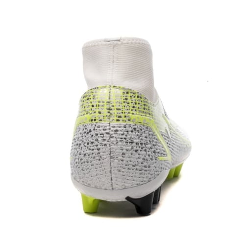 Nike Mercurial Superfly 8 Academy AG Silver Safari - White/Black/Metallic Silver/Volt