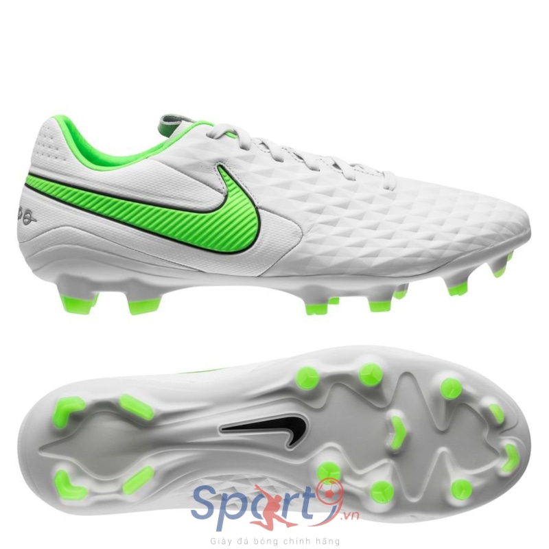 Nike Tiempo Legend 8 Pro FG Spectrum - Platinum Tint/Rage Green