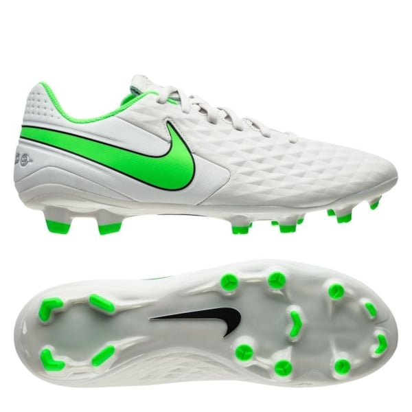 Nike Tiempo Legend 8 Academy MG Spectrum - Platinum Tint/Rage Green