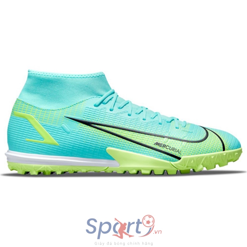 Nike Mercurial Superfly 8 Academy TF Impulse Pack - Xanh Ngọc - CV0953-403