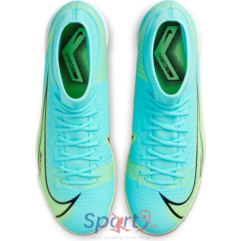 Nike Mercurial Superfly 8 Academy TF Impulse Pack - Xanh Ngọc - CV0953-403